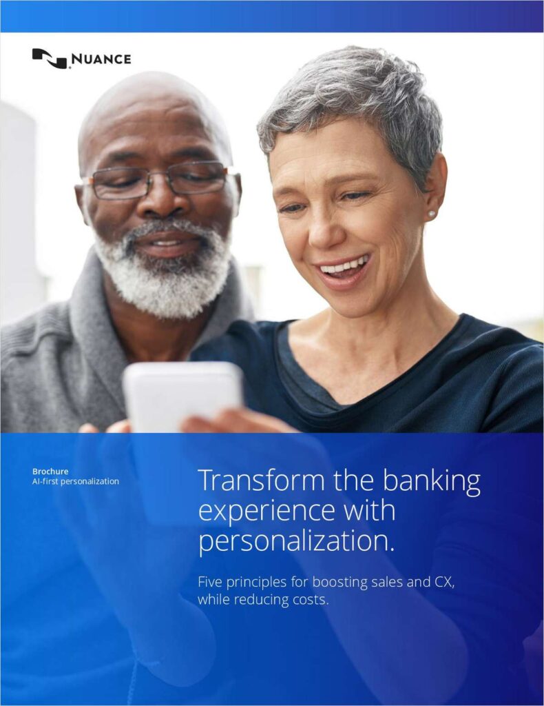 Transform the banking experience with personalization